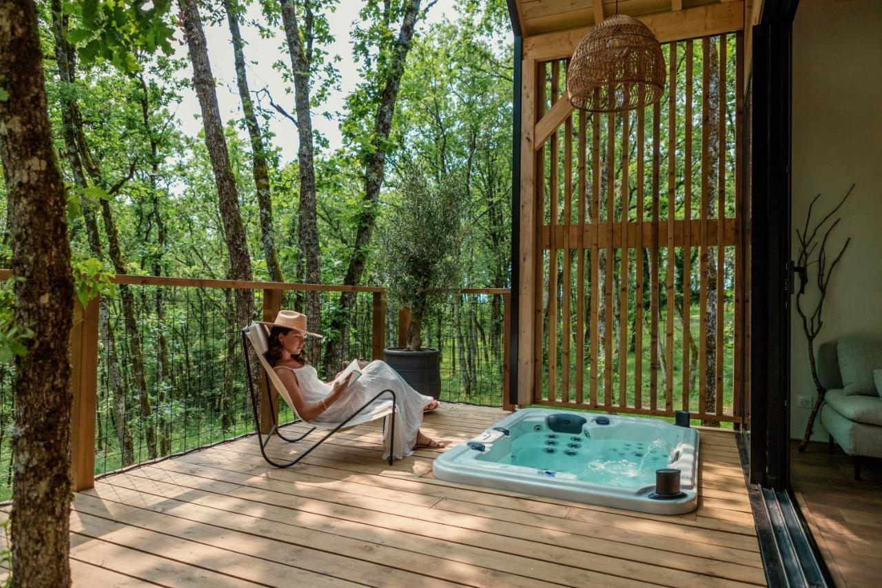 Wabi Sabi Lodge - Spa&Sauna Privatif - Foret Turenne Extérieur photo