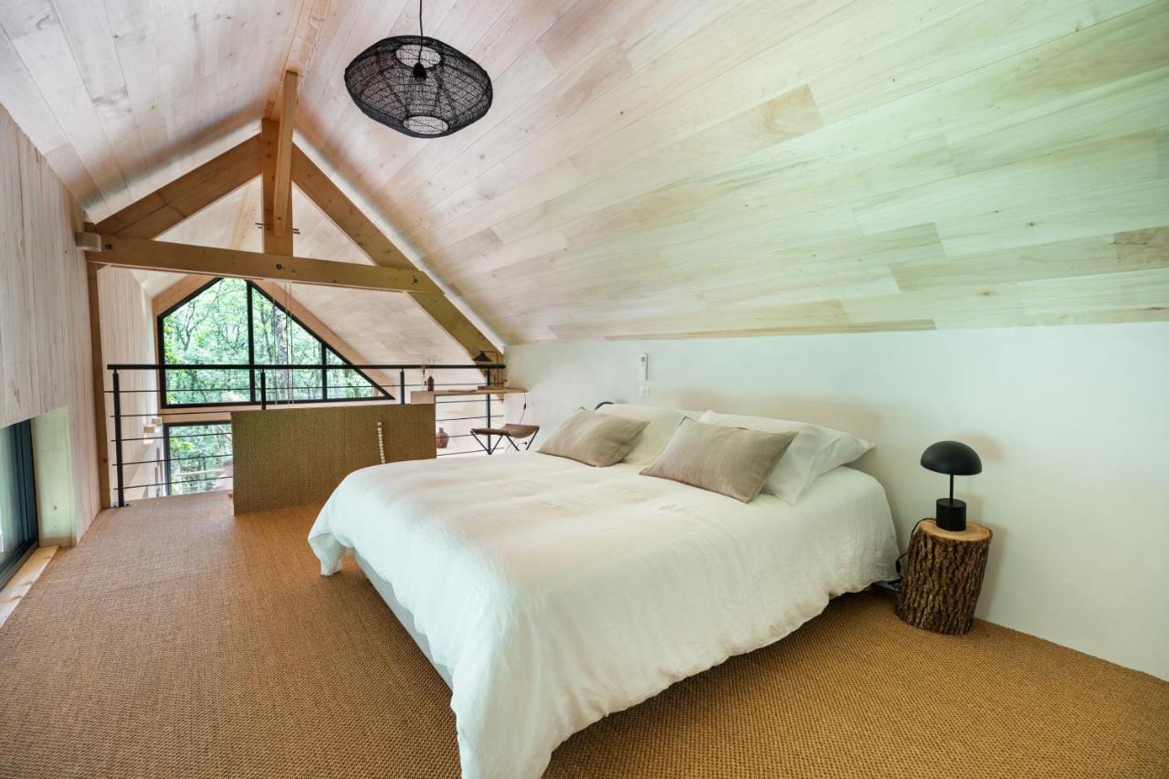 Wabi Sabi Lodge - Spa&Sauna Privatif - Foret Turenne Extérieur photo